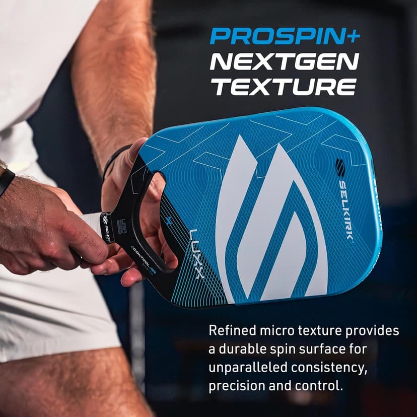 Selkirk Sport LUXX Control Pickleball Paddle | Carbon Fiber Paddle with Polypropylene X7 Core | Designed for Unmatched Control and Added Power