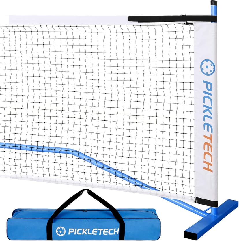 Portable Pickleball Net - 22 FT USAPA Regulation Size, Applies to Indoor & Outdoor & Driveway, Pickle Ball Net System with Carrying Bag