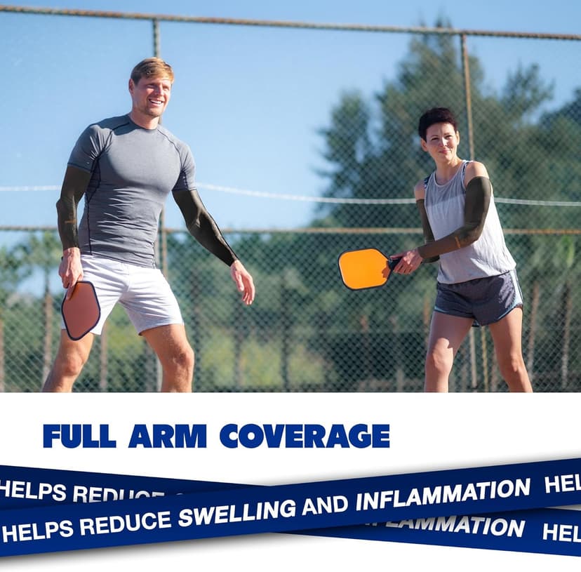 ARMORAY Arm Sleeves for Men or Women - Tattoo Cover Up - Cooling Sports Sleeve for Basketball Golf Football