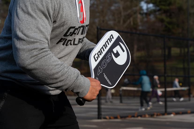 GAMMA Made in The USA Pickleball Paddles, NeuCore & Sensa Polycore Technology, Textured Graphite, Honeycomb Grip, USAPA Approved, Realiable, Additonal Power & Control