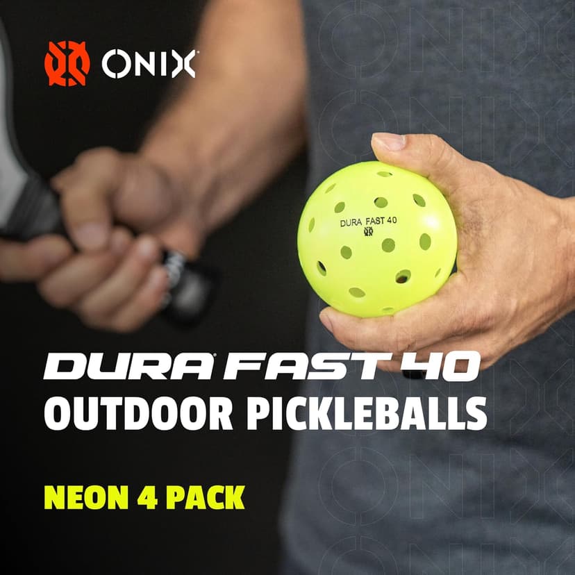 Onix Pickleball Outdoor Balls - Pure 2 and Dura 40