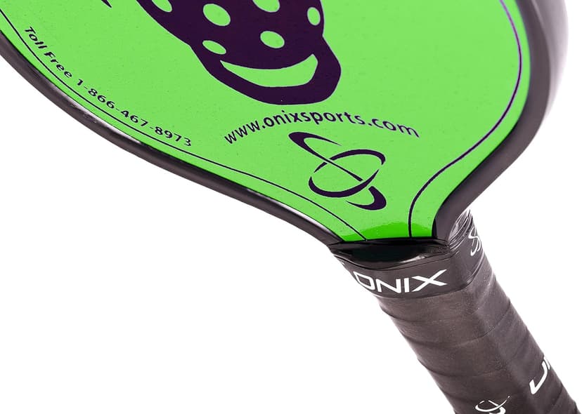 Onix Graphite Stryker Pickleball Paddle Features Oversized, Nomex, Paper Honeycomb Core, and Graphite Face