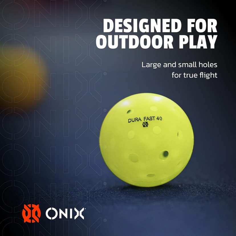 Onix Pickleball Outdoor Balls - Pure 2 and Dura 40