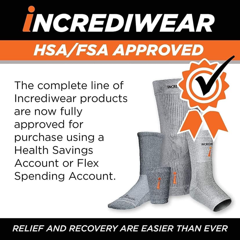 Incrediwear Elbow Sleeve – Elbow Brace for Elbow Support, Joint Pain Relief, Inflammation Relief, and Circulation, Tendonitis, Golf and Tennis Elbow Brace for Women and Men