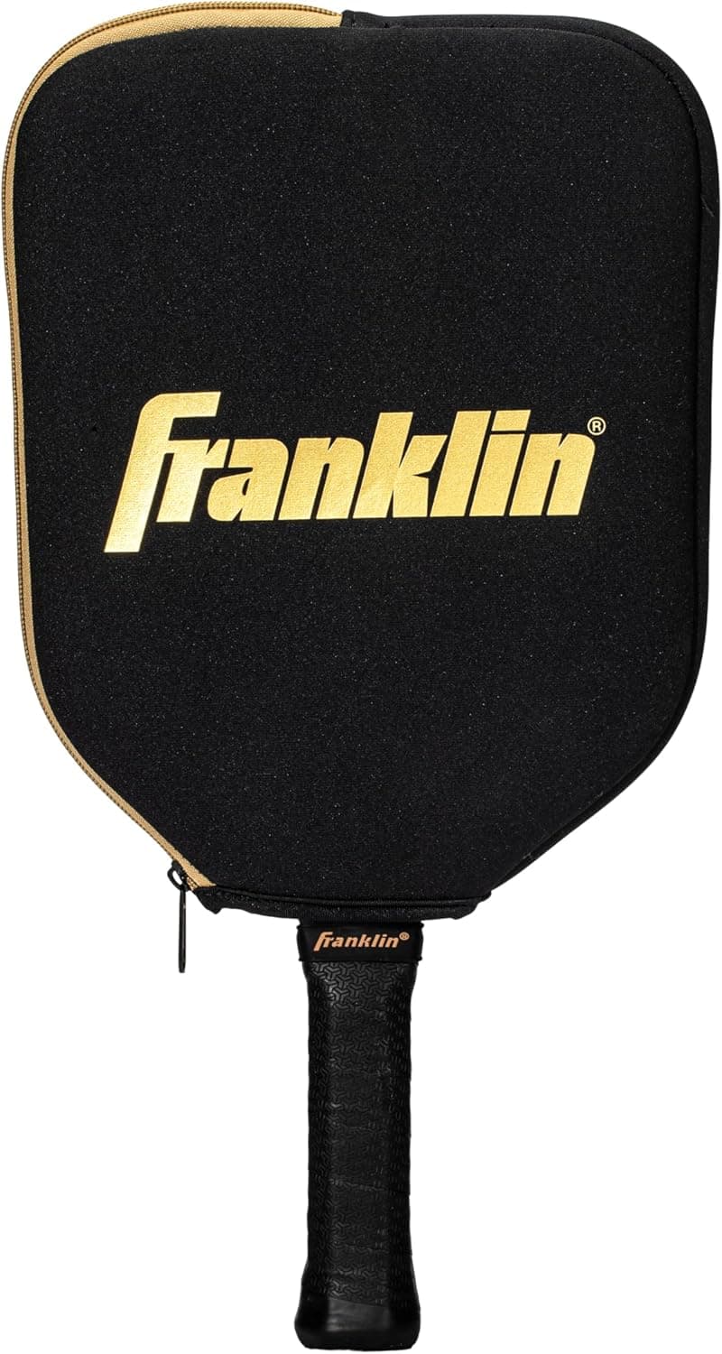 Franklin Sports Pickleball Paddle Cover - Protective Padded Cover with Fence Hook - Universal Size Paddle Case