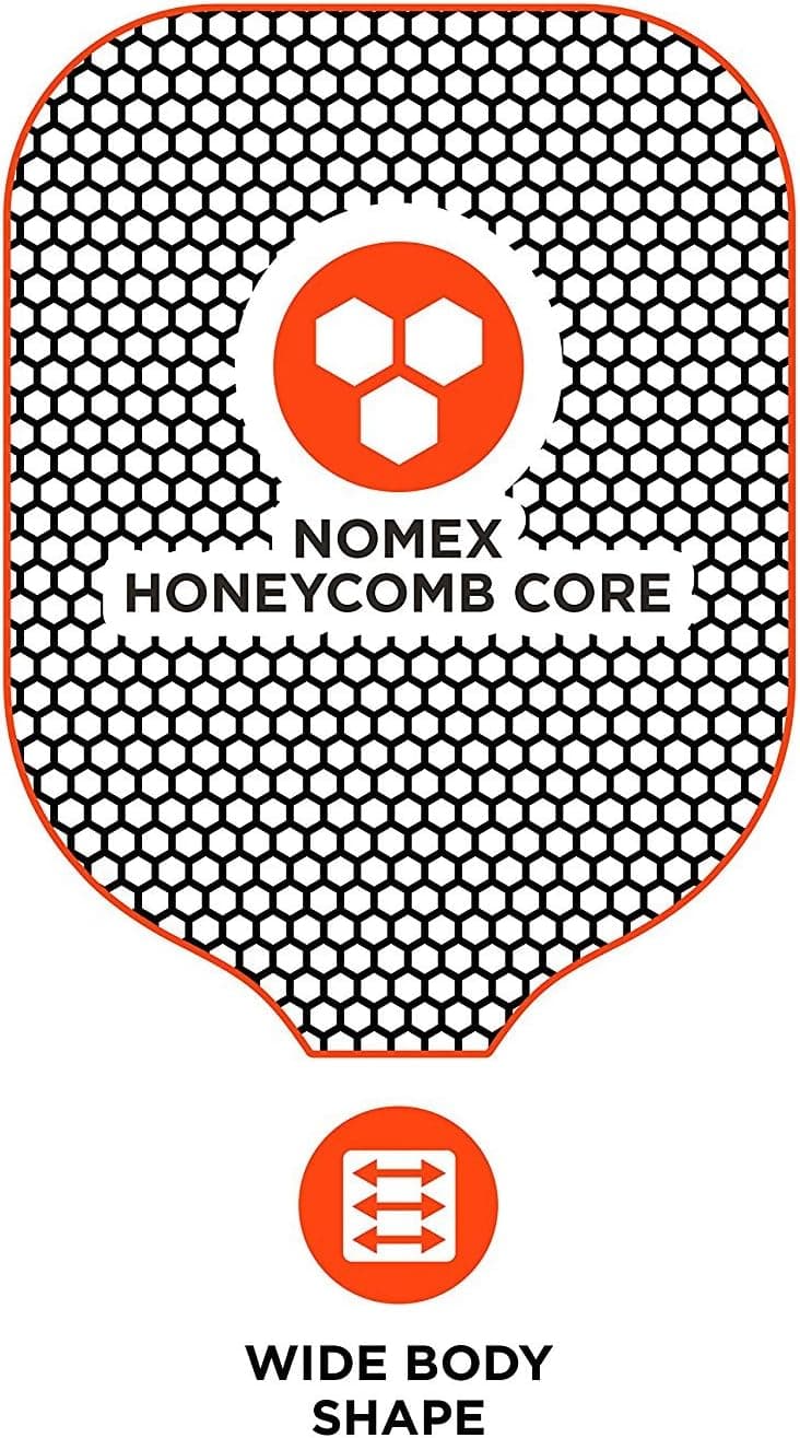 Onix Z5 Graphite Pickleball Paddle with Cushion Grip and Paddle Cover