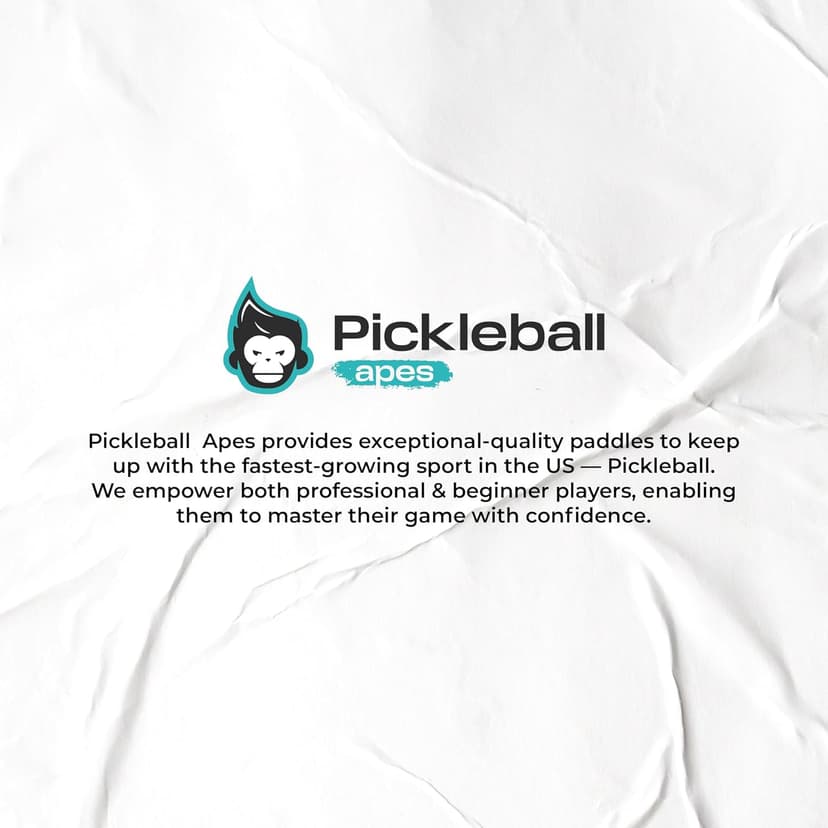 Professional Pickleball Paddles - Pro Line Energy USAPA Approved Pickleball Racket with Elongated Grip for Double-Handed Backhand - Dynamic Aramid-Carbon Fiber Surface Paddle by Pickleball Apes