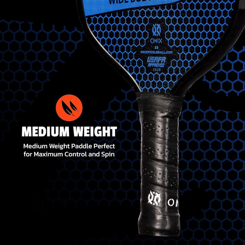 ONIX Graphite MOD Z5 Graphite Carbon Fiber Pickleball Paddles with Cushion Comfort Pickleball Paddle Grip