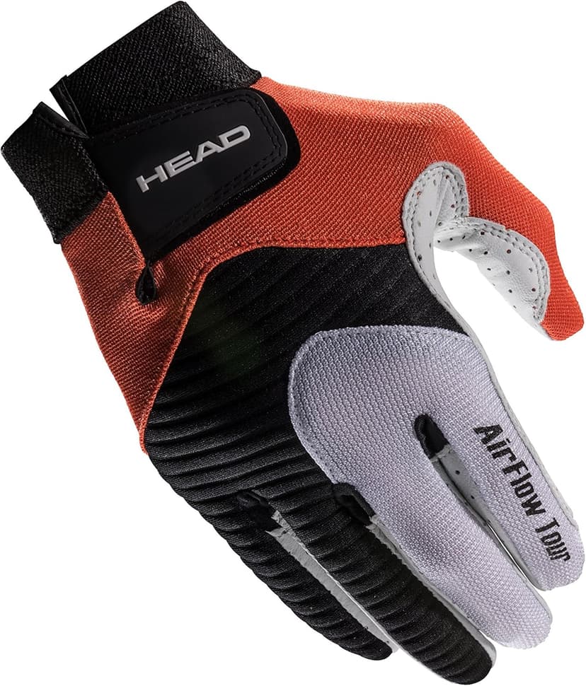 HEAD Leather Racquetball Glove - Airflow Tour Breathable Glove for Right & Left Hand