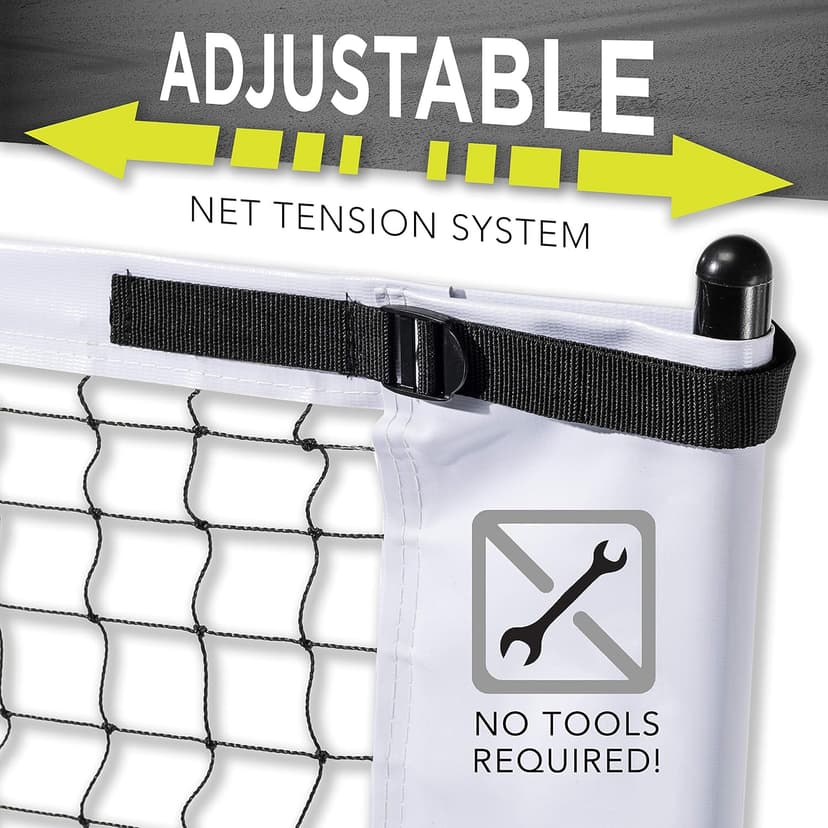 Franklin Sports Portable Outdoor Pickleball Net - Regulation Size 22' Foot Net with Travel Bag