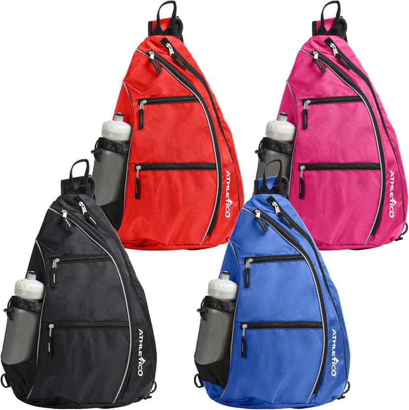 Athletico Sling Bag - Crossbody Backpack for Pickleball, Tennis, Racketball, and Travel for Men and Women
