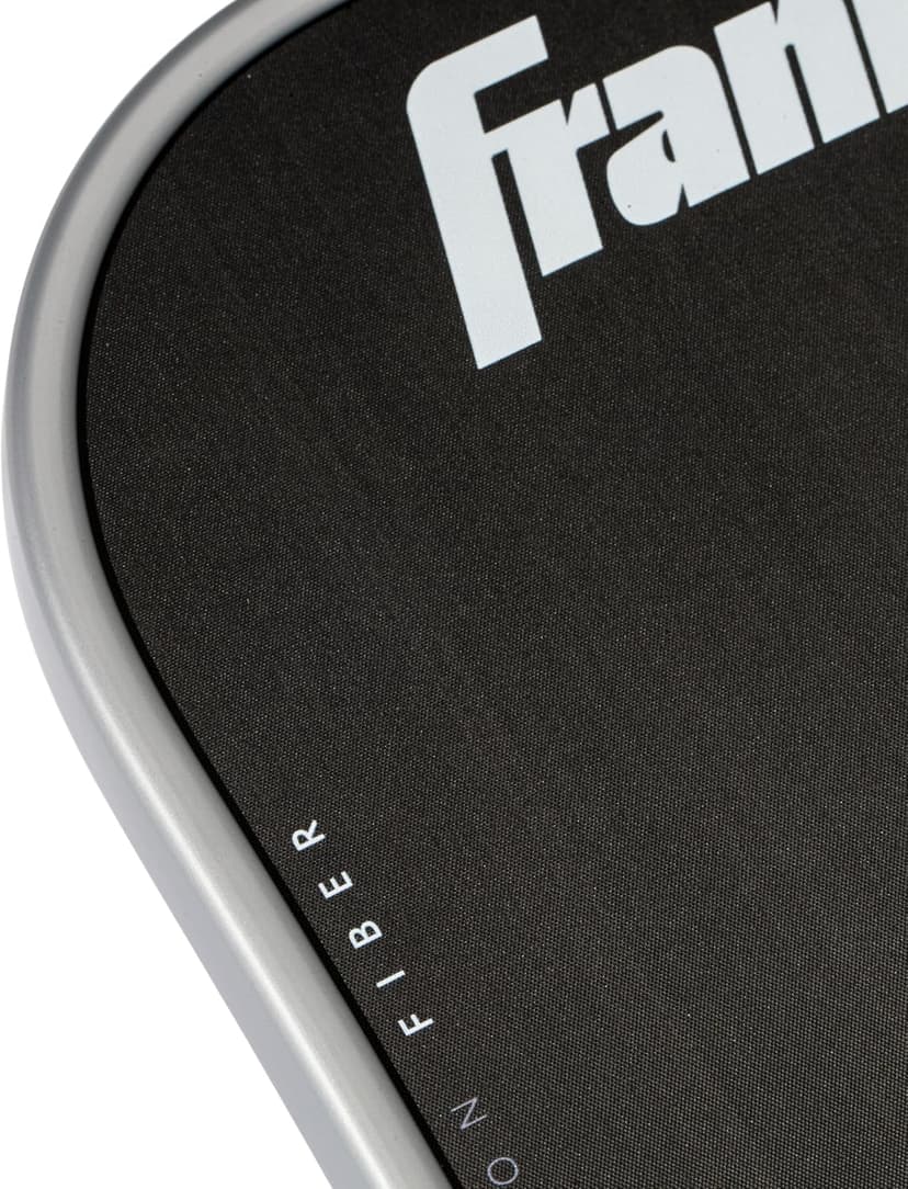 Franklin Sports Pro Pickleball Paddles - FS Tour Series Raw Carbon Fiber T700 - USA Pickleball Approved - Unibody Epoxy Resin Injected Edge - Dynasty + Tempo - 14mm/16mm Core - Gray, Blue + Pink
