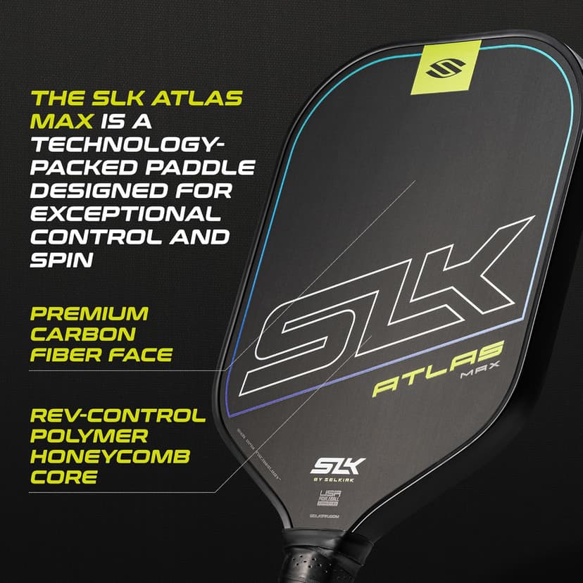 Selkirk Sport Pickleball Paddles Set of 2 | Designed in The USA | Choose The SLK Neo Graphite, SLK Neo Fiberglass Pickleball Set or SLK Atlas Pickleball Bundle