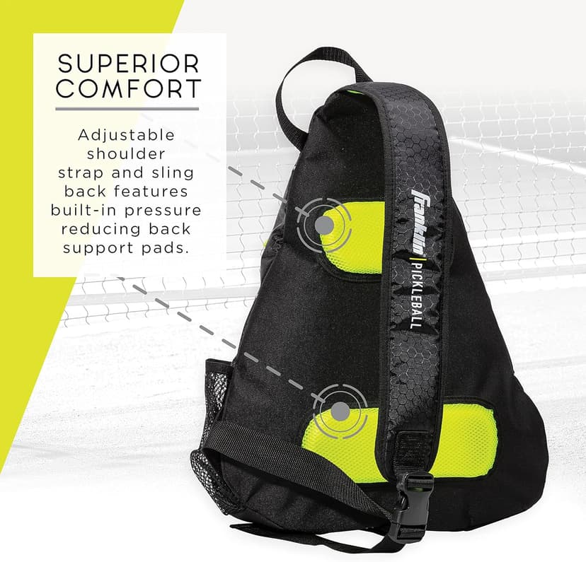 Franklin Sports Pickleball-x Elite Performance Sling Bag