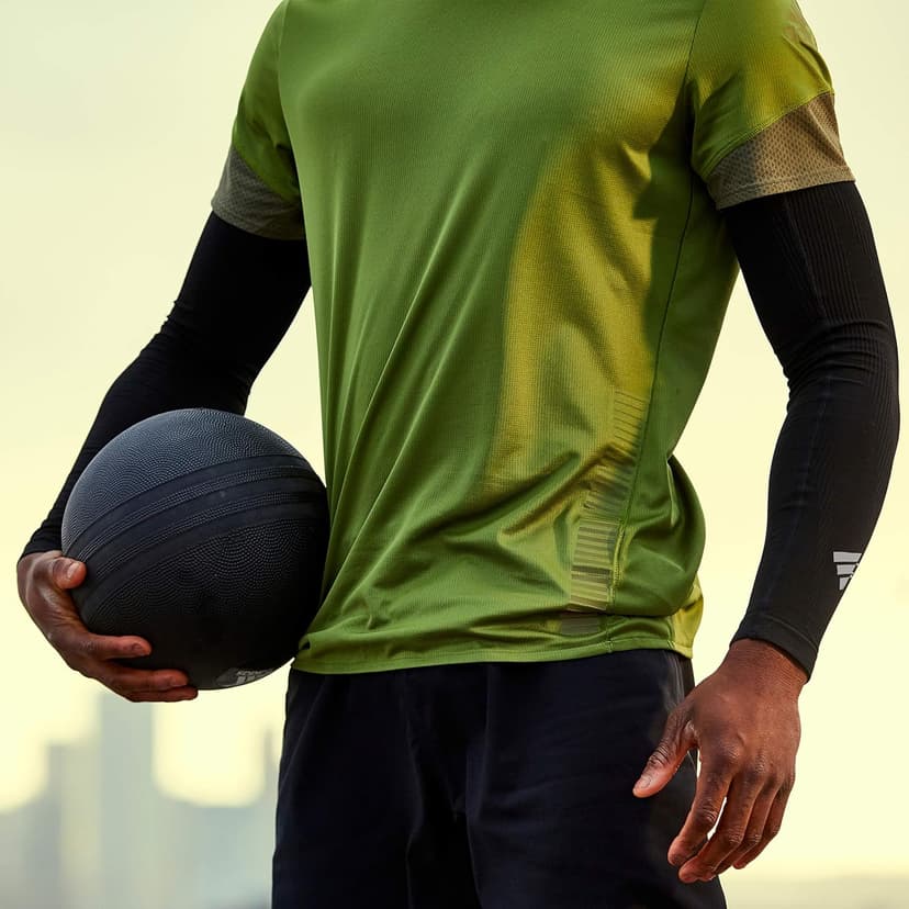adidas Compression Arm Sleeves, Lightweight, Temperature-Regulating Compression Sleeves