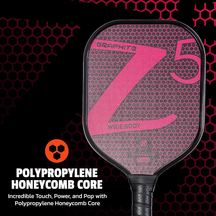 ONIX Graphite MOD Z5 Graphite Carbon Fiber Pickleball Paddles with Cushion Comfort Pickleball Paddle Grip