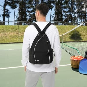 Sucipi Pickleball Bag Pickleball Backpack for Women Men Pickleball Paddle Backpack Reversible Pickleball Paddle Bag Pickleball Rackets Bags for Ladies