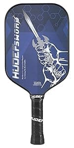 Pickleball Paddle,Pickleball Paddles Lightweight Graphite Carbon Fiber Wide Face Pickleball Paddle Racquet Rackets,Honeycomb Core,Cushion Comfort Grip USAPA Approved