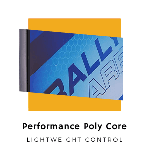 Rally Flare Graphite Pickleball Paddle – 2025 & Original Versions | Lightweight Design, Durable Polymer Core, Carbon or Graphite Face, USAPA Approved