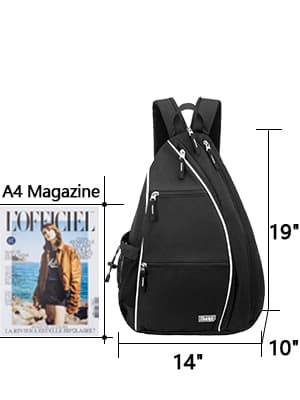 Sucipi Pickleball Bag Pickleball Backpack for Women Men Pickleball Paddle Backpack Reversible Pickleball Paddle Bag Pickleball Rackets Bags for Ladies