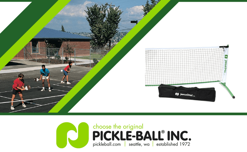Pickleball 3.0 Tournament-Quality Net - Portable, Lightweight Steel Construction - Meets Tournament Regulation