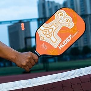 Pickleball Paddle,Pickleball Paddles Lightweight Graphite Carbon Fiber Wide Face Pickleball Paddle Racquet Rackets,Honeycomb Core,Cushion Comfort Grip USAPA Approved