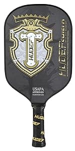 Pickleball Paddle,Pickleball Paddles Lightweight Graphite Carbon Fiber Wide Face Pickleball Paddle Racquet Rackets,Honeycomb Core,Cushion Comfort Grip USAPA Approved