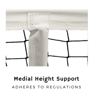 Pickleball 3.0 Tournament-Quality Net - Portable, Lightweight Steel Construction - Meets Tournament Regulation