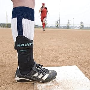 Aircast AirSport Ankle Support Brace, Right Foot, Medium