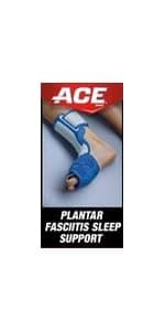 ACE Deluxe Ankle Stabilizer, Adjustable, Black, 1/Pack