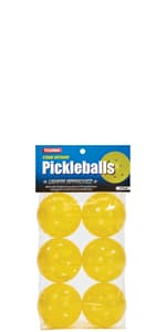 TOURNA Strike Outdoor Pickleballs (12 Pack) - USAPA Approved, Optic Yellow (PIKL-12-OY-O)