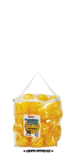 TOURNA Strike Outdoor Pickleballs (12 Pack) - USAPA Approved, Optic Yellow (PIKL-12-OY-O)