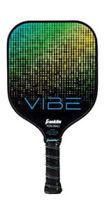 Franklin Sports Pickleball Paddle - Titus + Jet Aluminum Plated Paddles - USA Pickleball (USAPA) Approved Paddle
