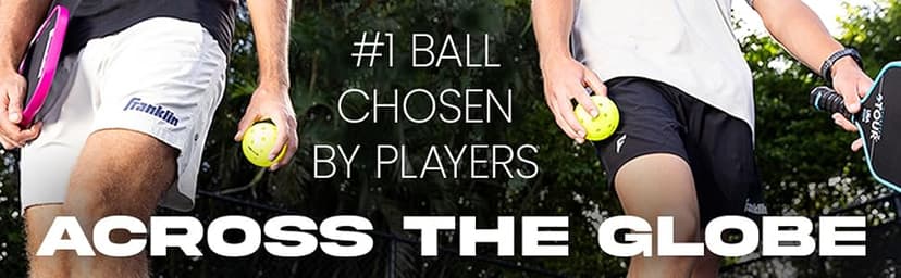 Franklin Sports X-40 Outdoor Pickleballs - Official Ball of USA Pickleball, APP Tour + Pickleball US Open - 3 Packs, 12 Packs, 36 Pickleball Buckets, 50, 100 + 400 Bulk Packs of Regulation Pickleballs