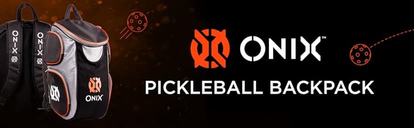 Onix Pickleball Durable Backpack is Designed to Carry Paddles, Balls, Apparel, and Water Bottles