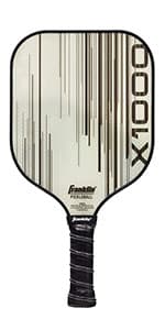 Franklin Sports Pickleball Paddle - Titus + Jet Aluminum Plated Paddles - USA Pickleball (USAPA) Approved Paddle