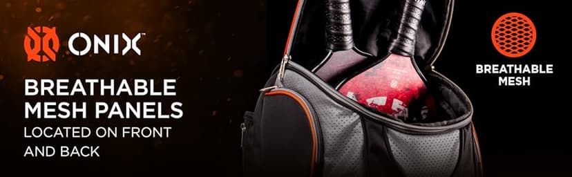 Onix Pickleball Durable Backpack is Designed to Carry Paddles, Balls, Apparel, and Water Bottles