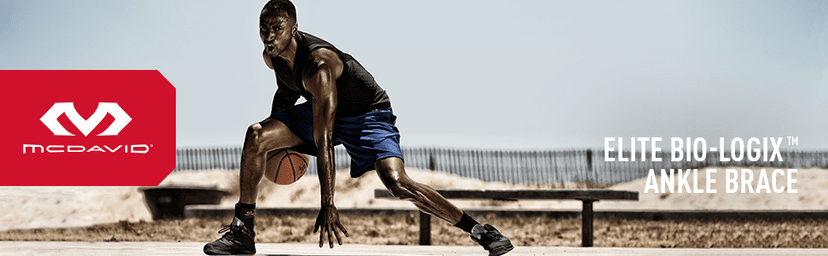 McDavid Ankle Brace Sprain Prevention/ Recovery. Bio-Logix Therapy Support, Competition Grade. Perfect for Basketball, Volleyball, Football, Soccer and More