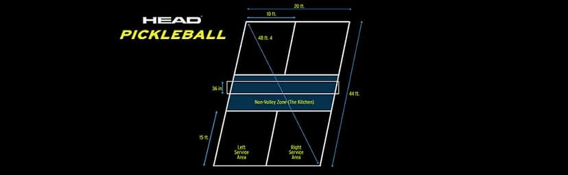 Penn 40 Outdoor Pickleball Balls - Softer Feel for Recreational & Club Play - USAPA Approved, 6-Pack