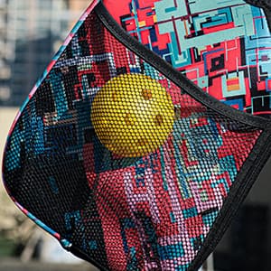 HEYSKAY Pickleball Paddle Cover Pickleball Racket Sleeve Bag with Handle Strap Pickle-Ball Equipment Protective Paddle Sleeve with Mesh Pocket