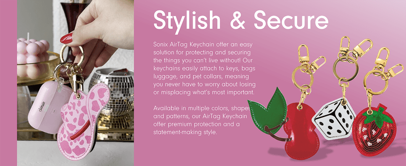 Sonix Keychain Case Compatible with Apple AirTag | Protective AirTag Cover Keychain | Checkmate Green Pickleball Paddle | Pickleball Green