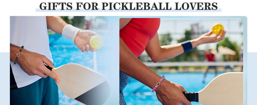 Pickleball Bracelet Gifts for Pickleball Lovers Women Men