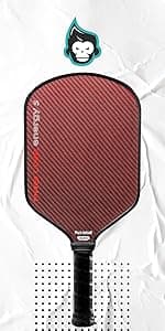 Professional Pickleball Paddles - Pro Line Energy USAPA Approved Pickleball Racket with Elongated Grip for Double-Handed Backhand - Dynamic Aramid-Carbon Fiber Surface Paddle by Pickleball Apes