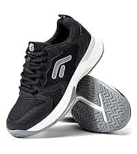 FitVille Wide Pickleball Shoes for Women Cloud-Like Lightweight Womens Tennis Shoes with Arch Support, Wide Toe Box Breathable Court Shoes for Racketball, Badminton