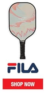 FILA Accessories Pickleball Paddles Set of 2 - Includes 2 Pickleball Rackets, 2 Outdoor Pickleball Balls, Pickleball Racket Game Equipment Mesh Bag