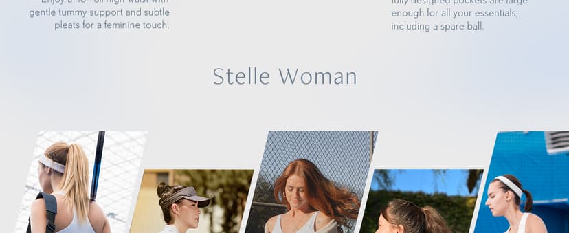 Stelle Women Tennis Skirt Golf Skorts Athletic High Waisted with Pockets Inner Shorts Sport Workout Pleated Pickleball