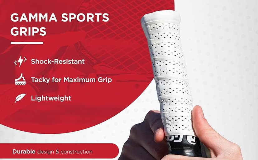 Sports Supreme OG, Tennis Overgrip, Pickleball, Squash, Badminton, and Racquetball Racquets, Grip for Hunting, Hockey, Baseball, Multiple Colors and Sizes, Versatile