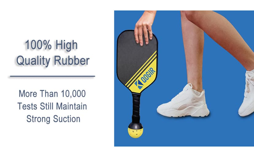 QOGIR Pickleball Ball Retriever: Easy Pick Up Without Bending Over, Fits Any Paddle