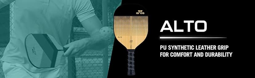 Orca Pickleball Paddles, Sports Series Wood Pickleball Paddle Sets, Pickleball Paddles Starter Set with Pickleballs and Accessories