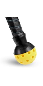 QOGIR Pickleball Ball Retriever: Easy Pick Up Without Bending Over, Fits Any Paddle